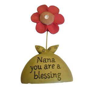 Nana You Are A Blessing Blossom Bucket Figurine By Suzi Mothers Day Flower